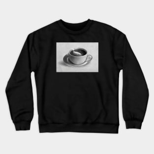 Whale in a Teacup Crewneck Sweatshirt